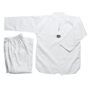 TaeKwonDo Uniform - Student, V-Neck, White